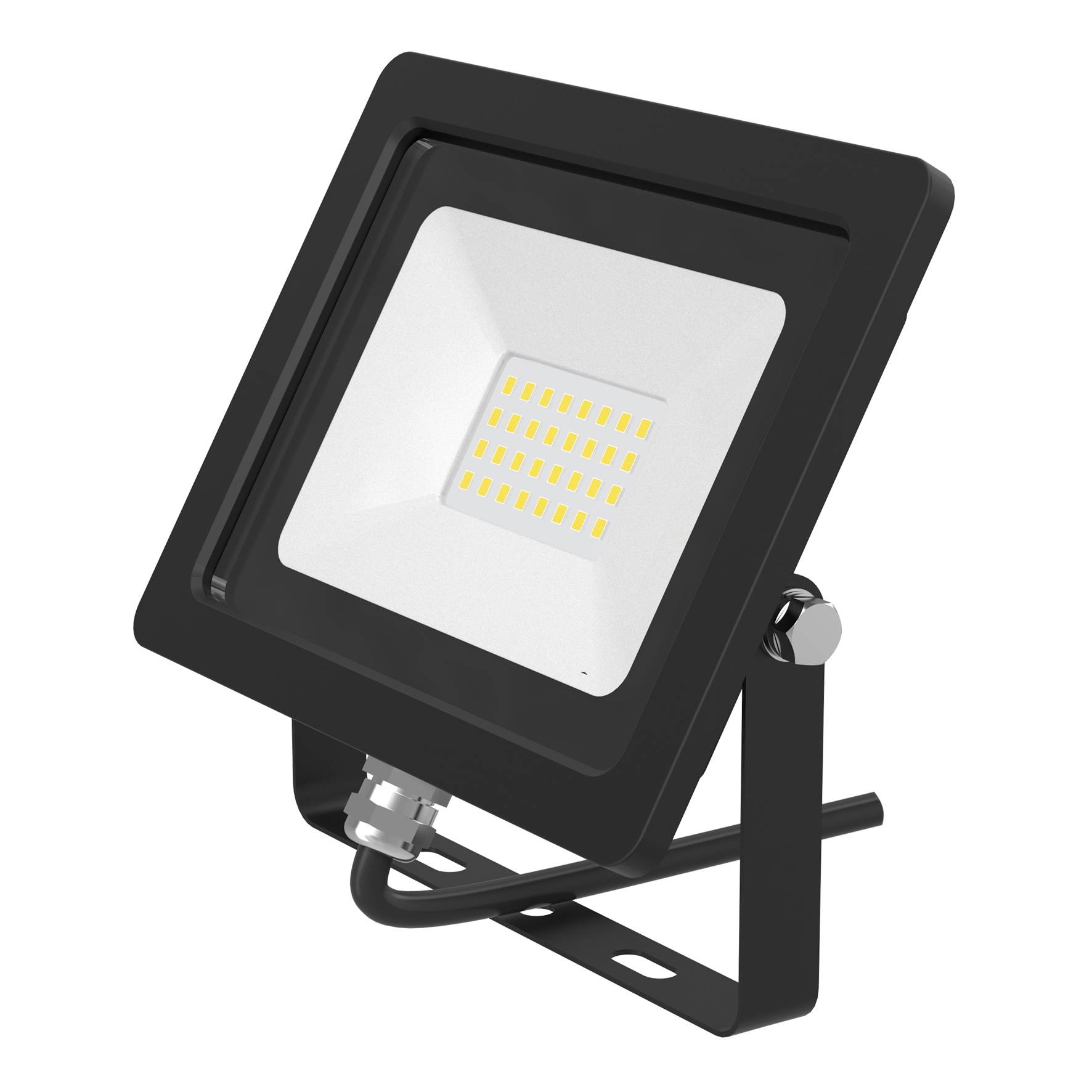 Bailey Electric & Electronics bv Slim LED Floodlight, 1 LED, 20 W Black, 1900 lm, IP65, 240V