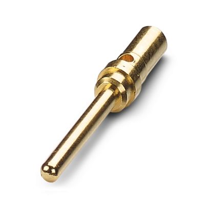 Phoenix Contact, HC-M-EMV Series, Male Crimp D-Sub Connector Contact, Gold over Nickel Pin 28 AWG