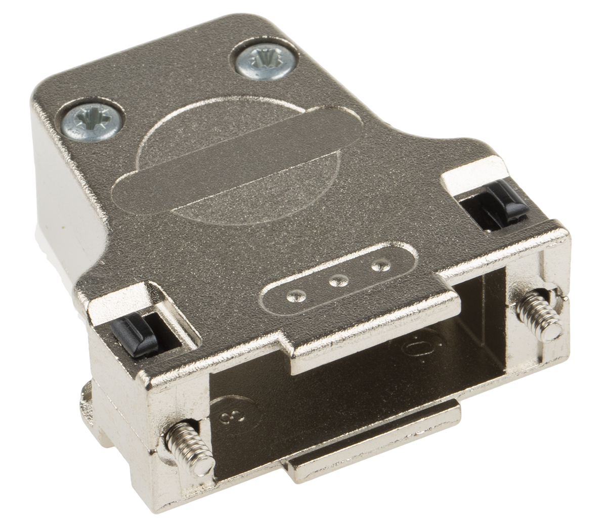 1419724 Phoenix Contact DSSC Series Die Cast Zinc Straight D-Sub Backshell, 15 Way Strain Relief