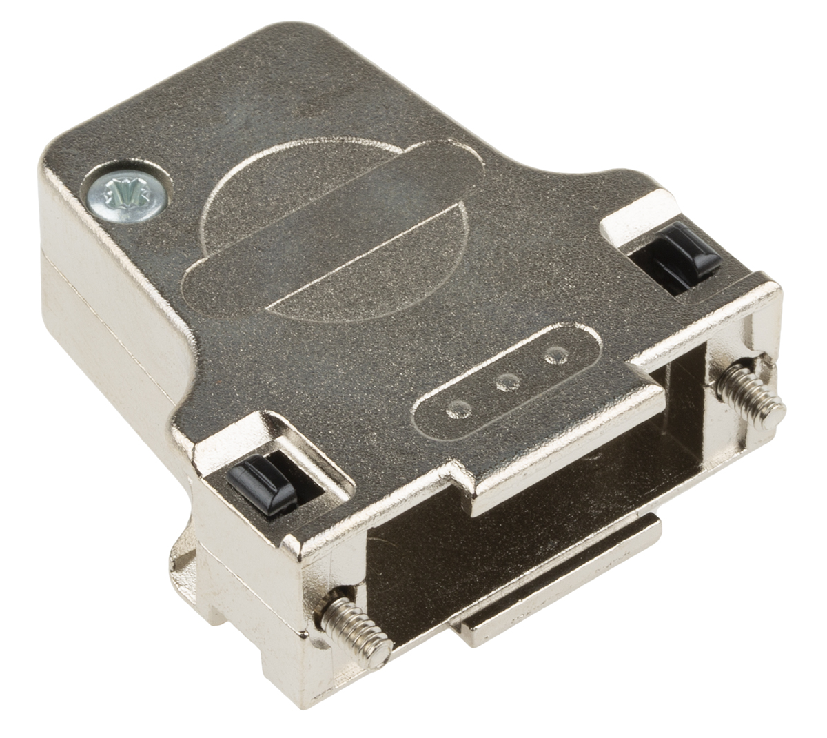 1419725 Phoenix Contact DSSC Series Die Cast Zinc Right Angle D-Sub Backshell, 15 Way Strain Relief