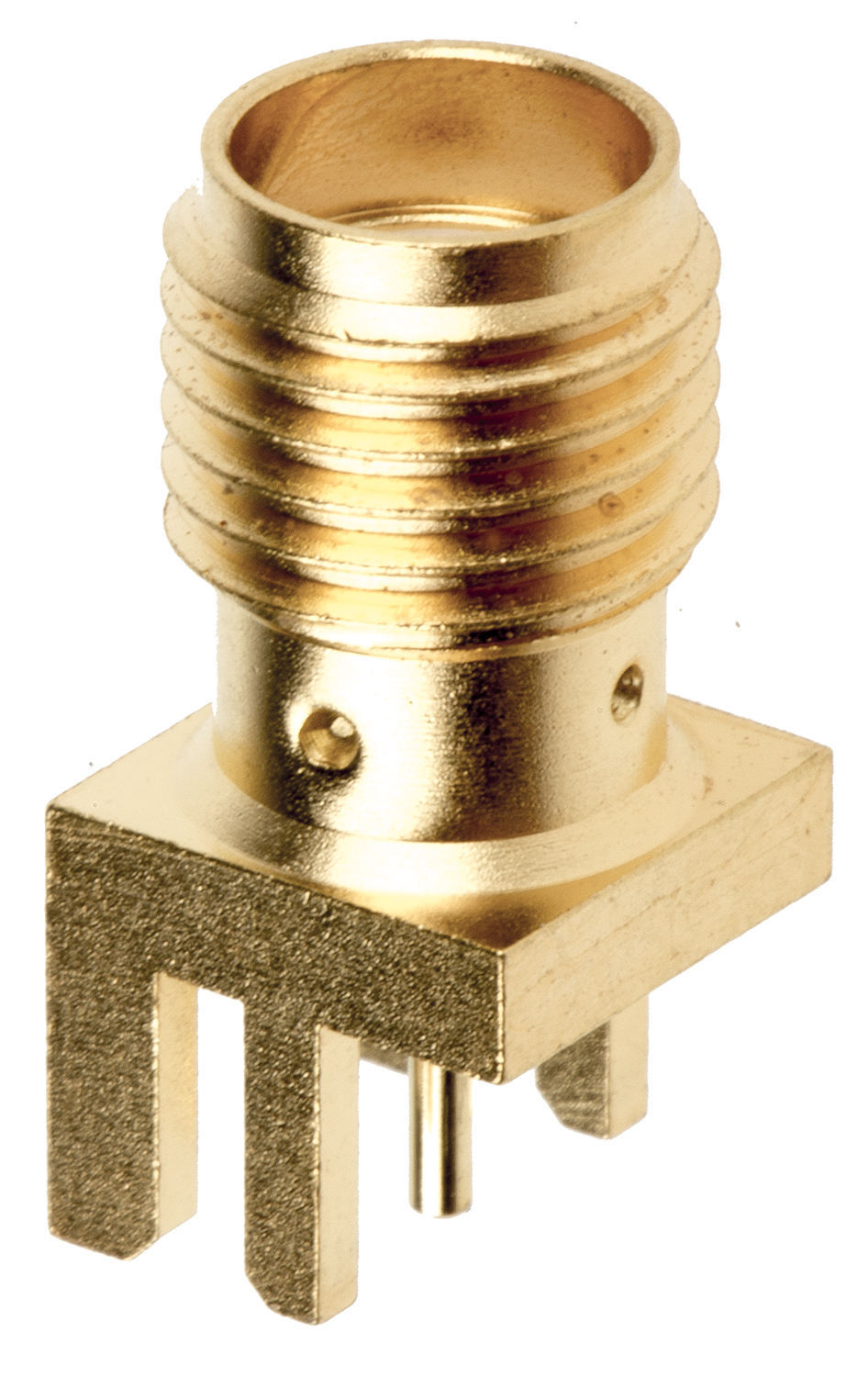 Cinch 142 Series Edge Female SMA, 50 Ω, Straight Body Solder