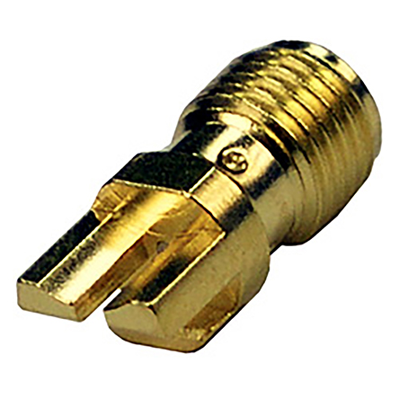 Cinch 142 Series Edge Female SMA, 50 Ω, Straight Body Solder