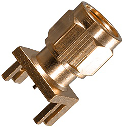 Cinch 142 Series PCB Male SMA, 50 Ω, Straight Body Solder