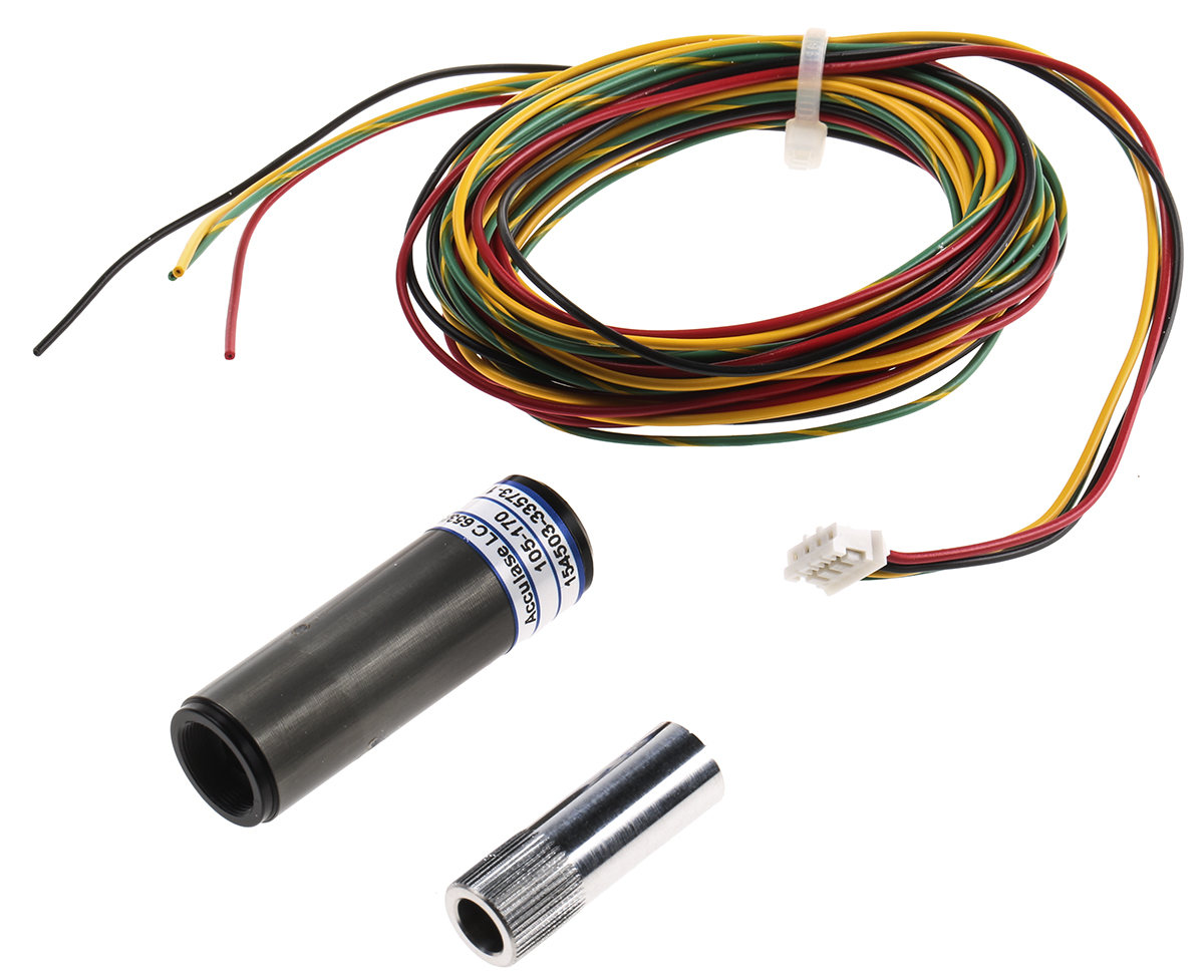 1420-43-000 Global Laser  Laser Module 635 nm 5 mW Modulating, Linear control Dot pattern 6V 3.3 V