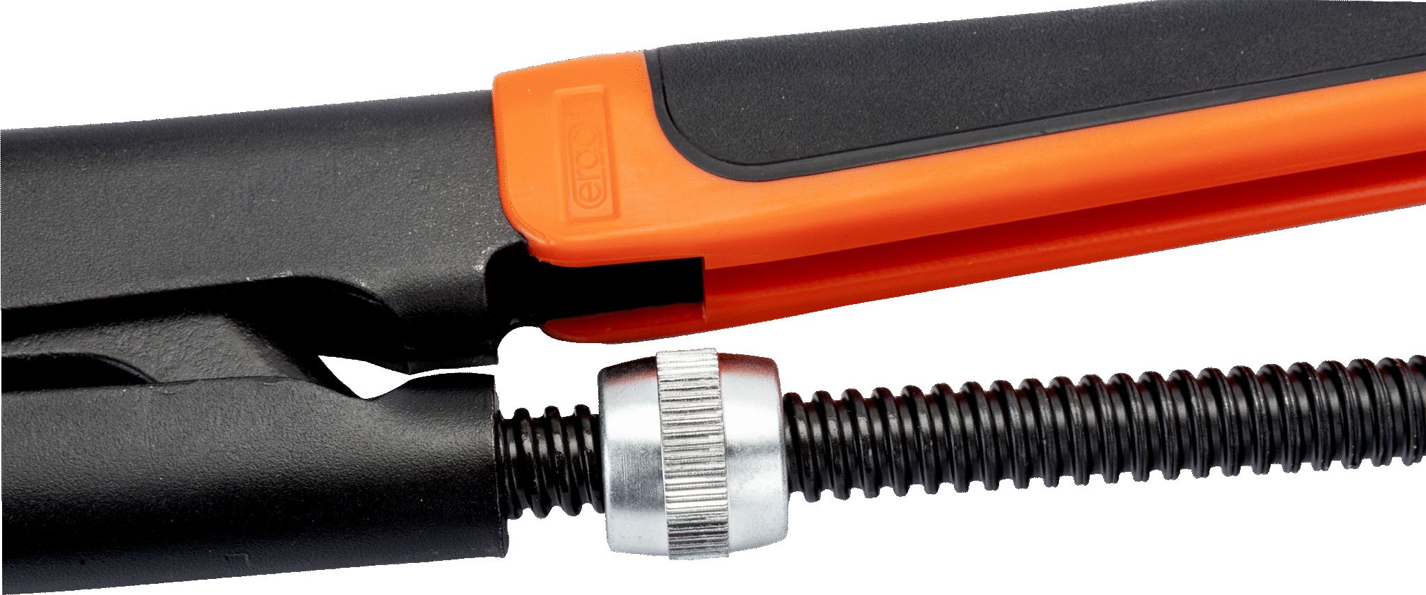 1420 Bahco Pipe Wrench, 430mm Overall, 65 mm Jaw Capacity, Bi-Material Handle Non-Sparking