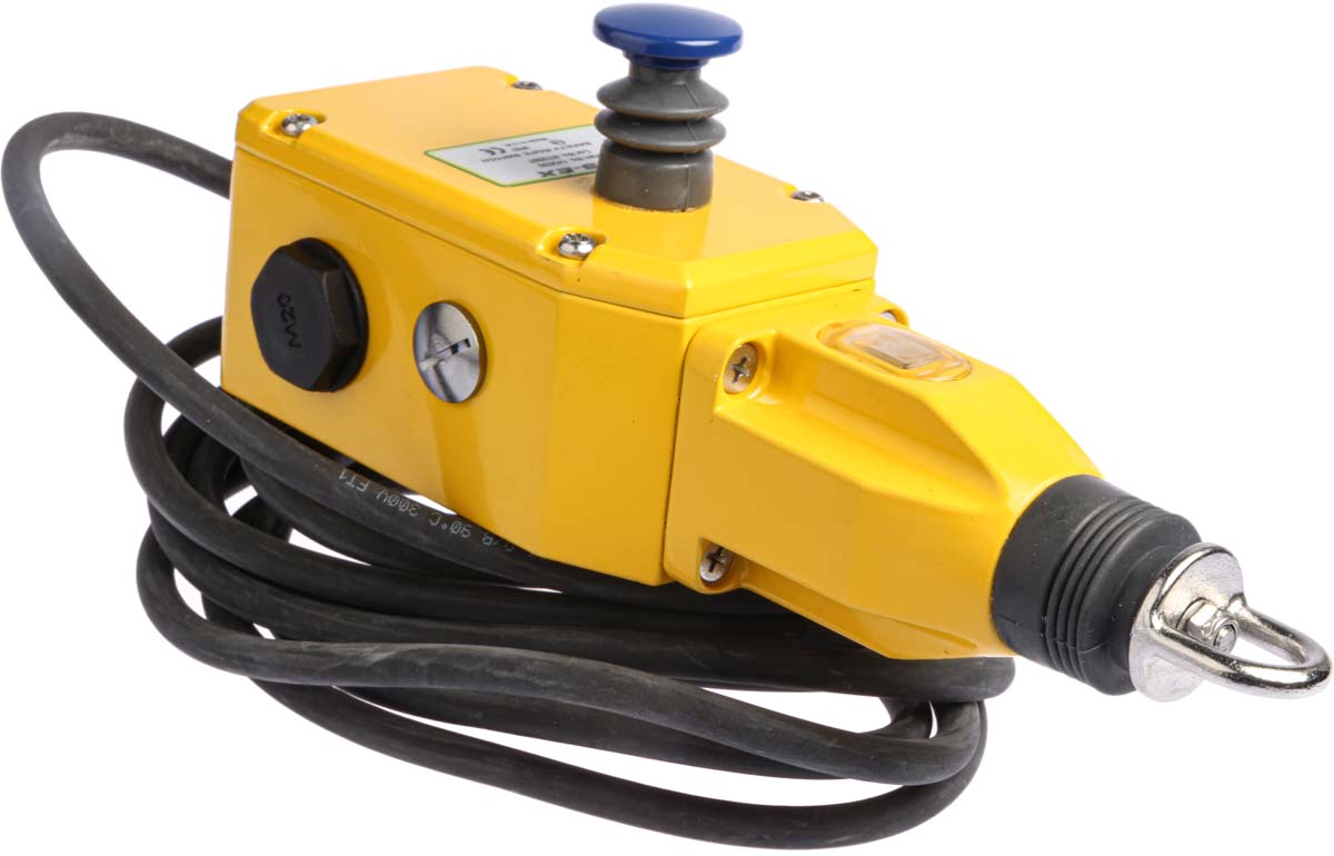 142030 IDEM GLS-Ex Rope Pull Switch 239 mm, Straight, 2 NO/2 NC