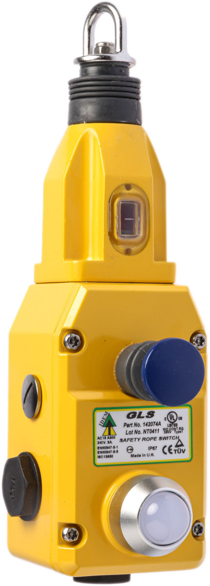 IDEM GLS Rope Pull Switch 239 mm, Straight