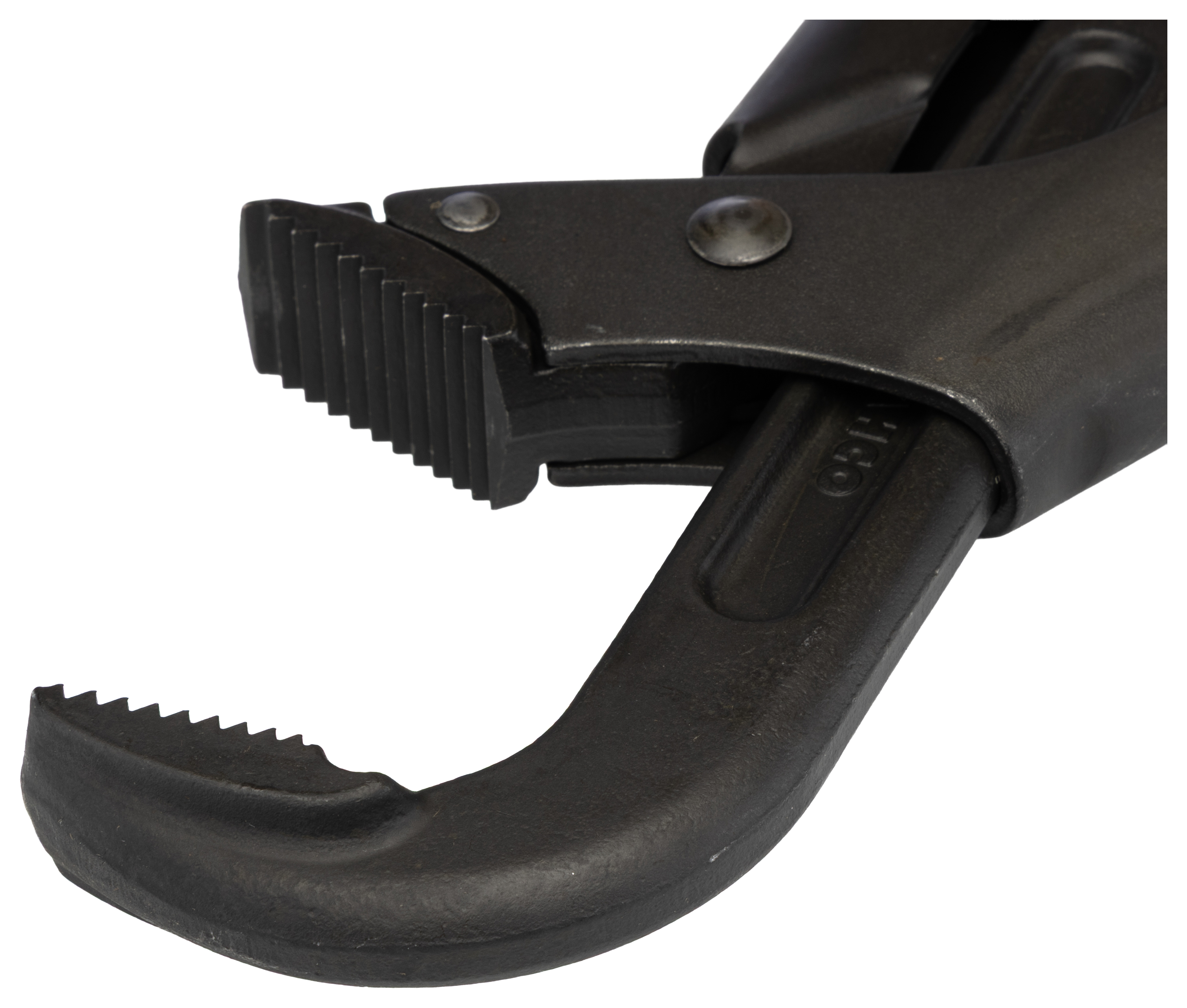 1420 Bahco Pipe Wrench, 430mm Overall, 65 mm Jaw Capacity, Bi-Material Handle Non-Sparking