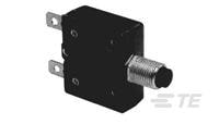 TE Connectivity TE Connectivity W54 Circuit Breaker - 1-Pole, 6A Current Rating, 1000 A, 250V ac, 50 V dc