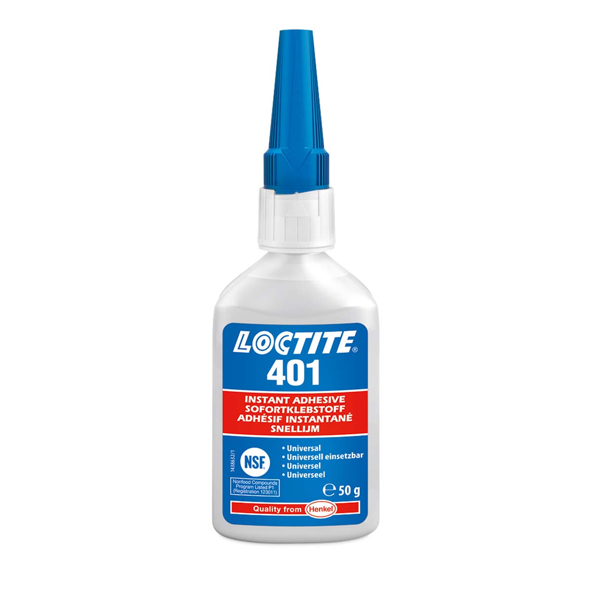 Loctite Loctite 401 Specialised Glue 50 g, Transparent