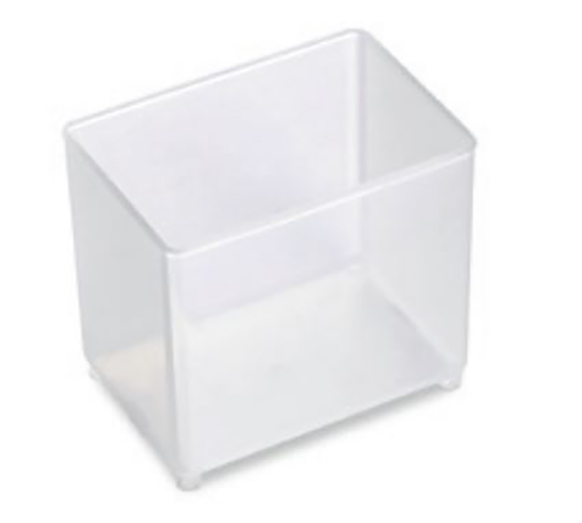 Raaco Transparent Polypropylene Insert, 69 mm x 79mm x 55 mm