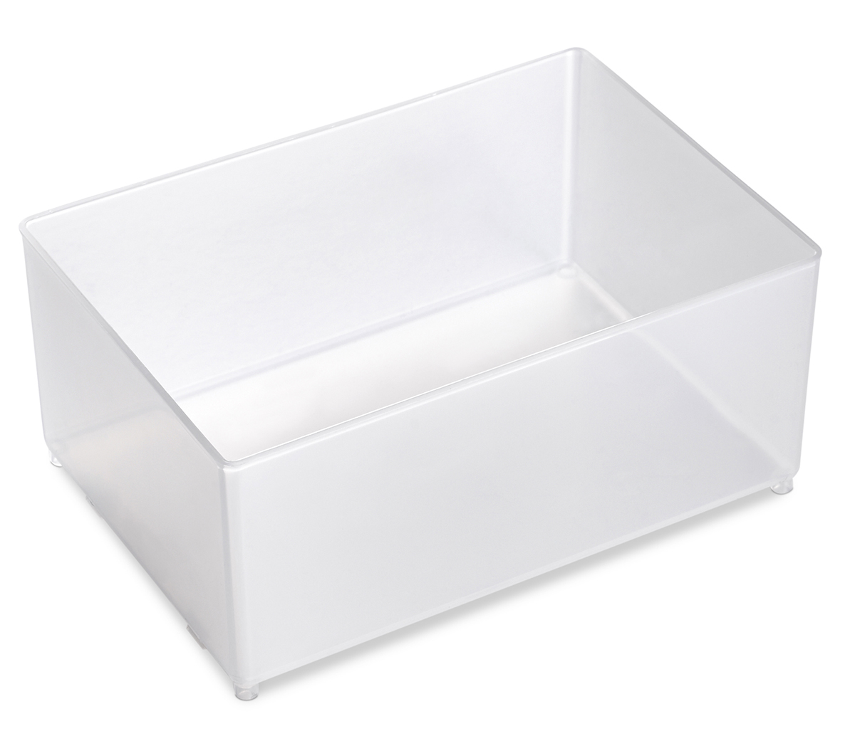 Raaco Transparent Polypropylene Insert, 69 mm x 157mm x 109 mm