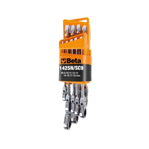 BETA 9-Piece Wrench Set, 8 To 19 mm