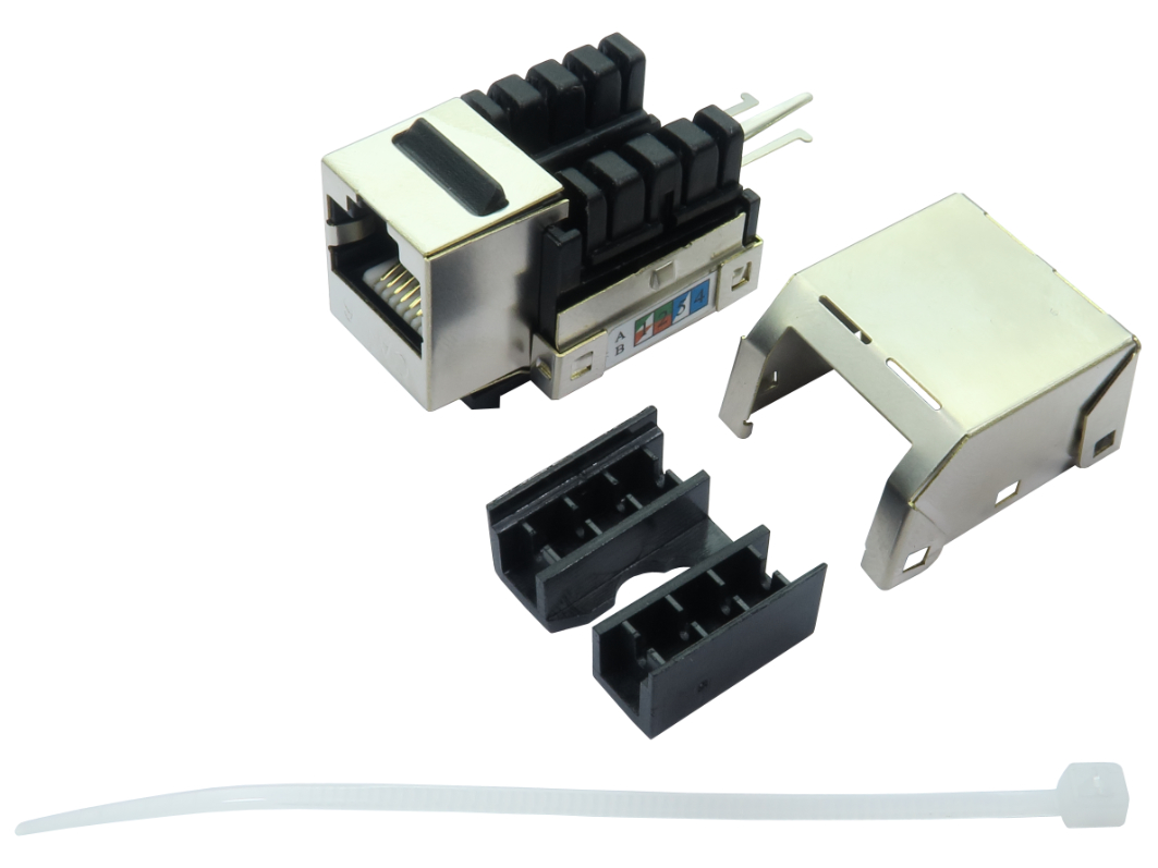 RS PRO Cat6 RJ45 Keystone Jack, UTP Shielding