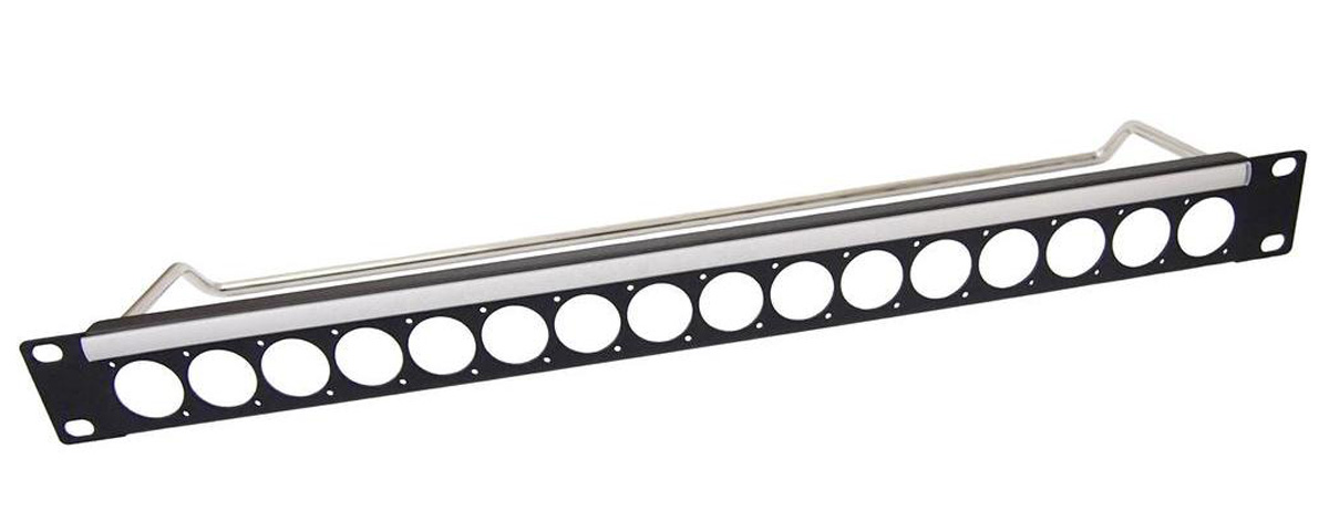 RS PRO Audio, Video Audio/Video 16 Port Patch Panel, 1 U Rack Height