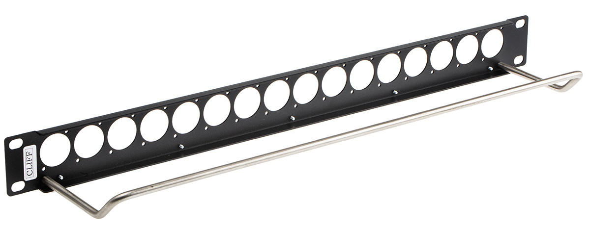 143-8918 RS PRO Audio, Video Audio/Video 16 Port Patch Panel, 1 U Rack Height