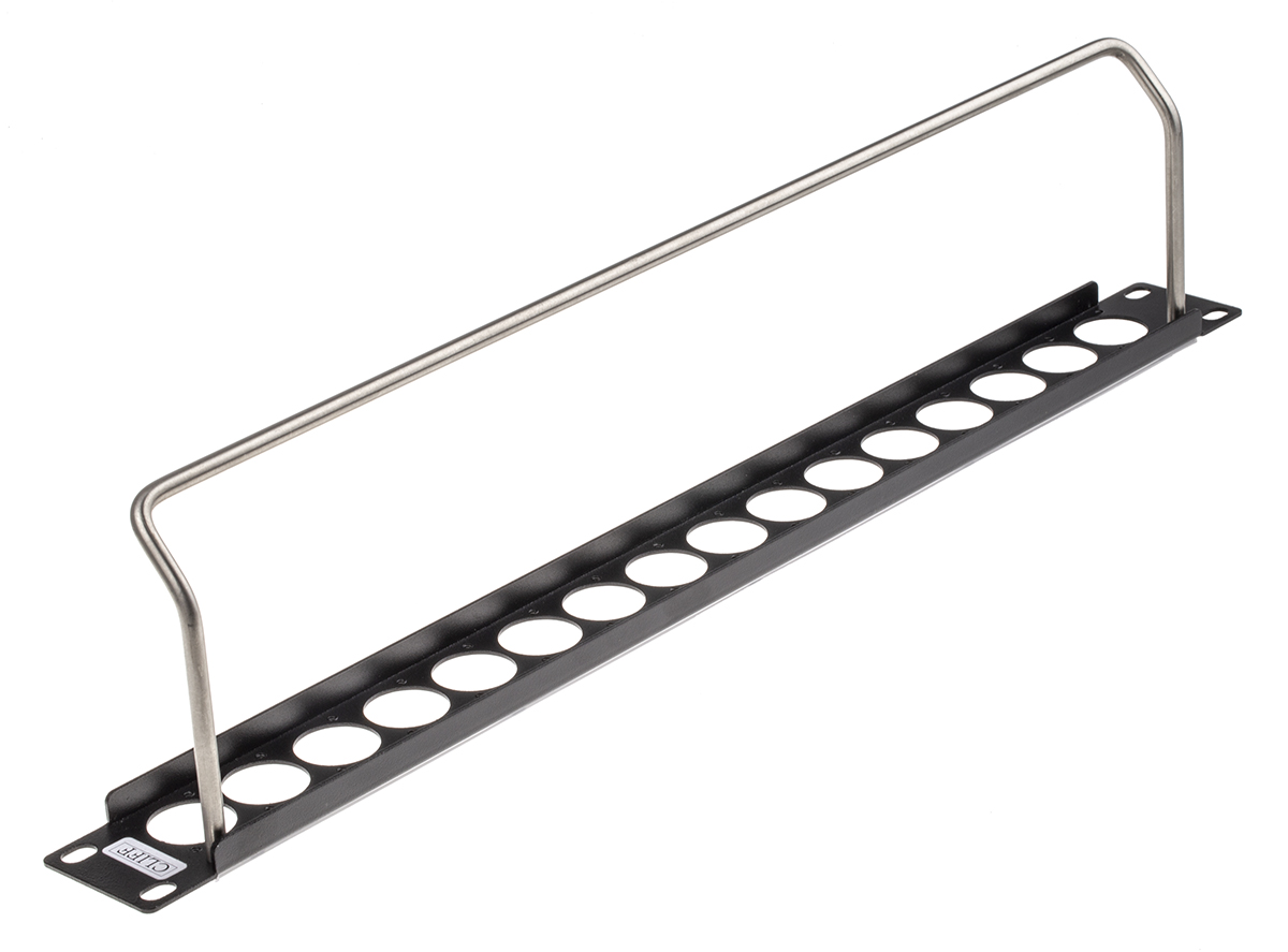 143-8919 RS PRO Audio, Video Audio/Video 16 Port Patch Panel, 1 U Rack Height