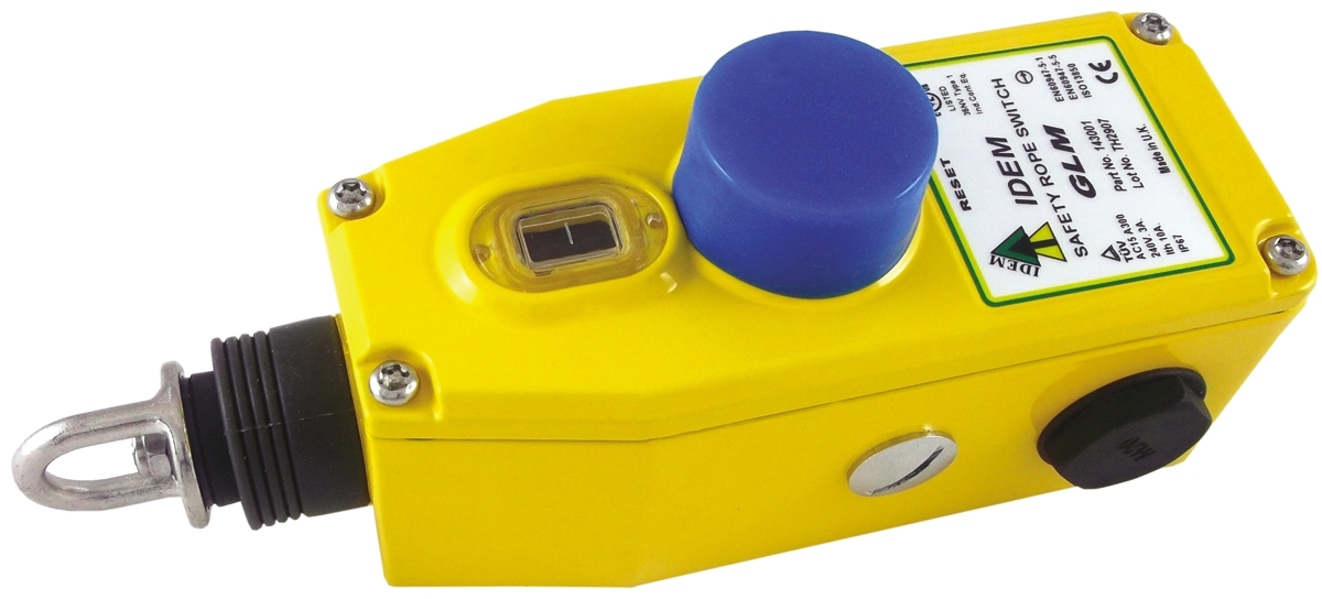 IDEM GLM Rope Pull Switch 205 mm, Straight