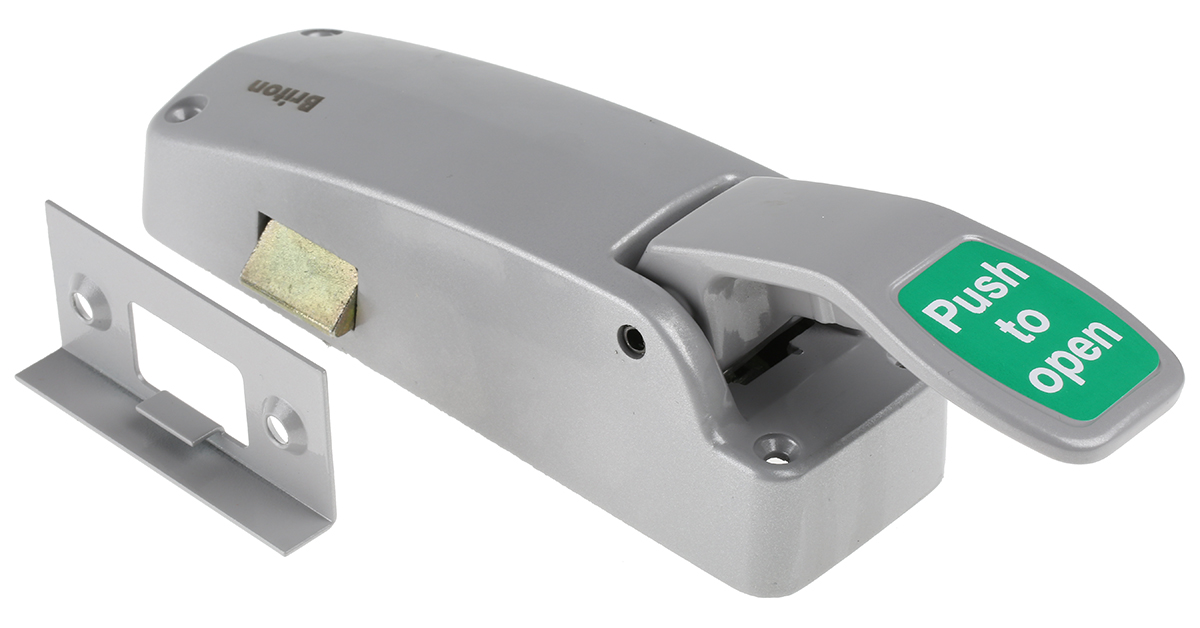 1438se Briton Fire Door Push Bar Compatible with Double Doors Metal