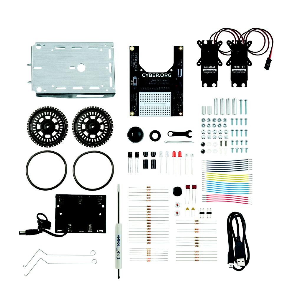32705 Cyber:bot Robot Kit - NO micro:bit