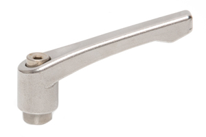 RS PRO Stainless Steel Clamping Lever, M8 x 65 mm