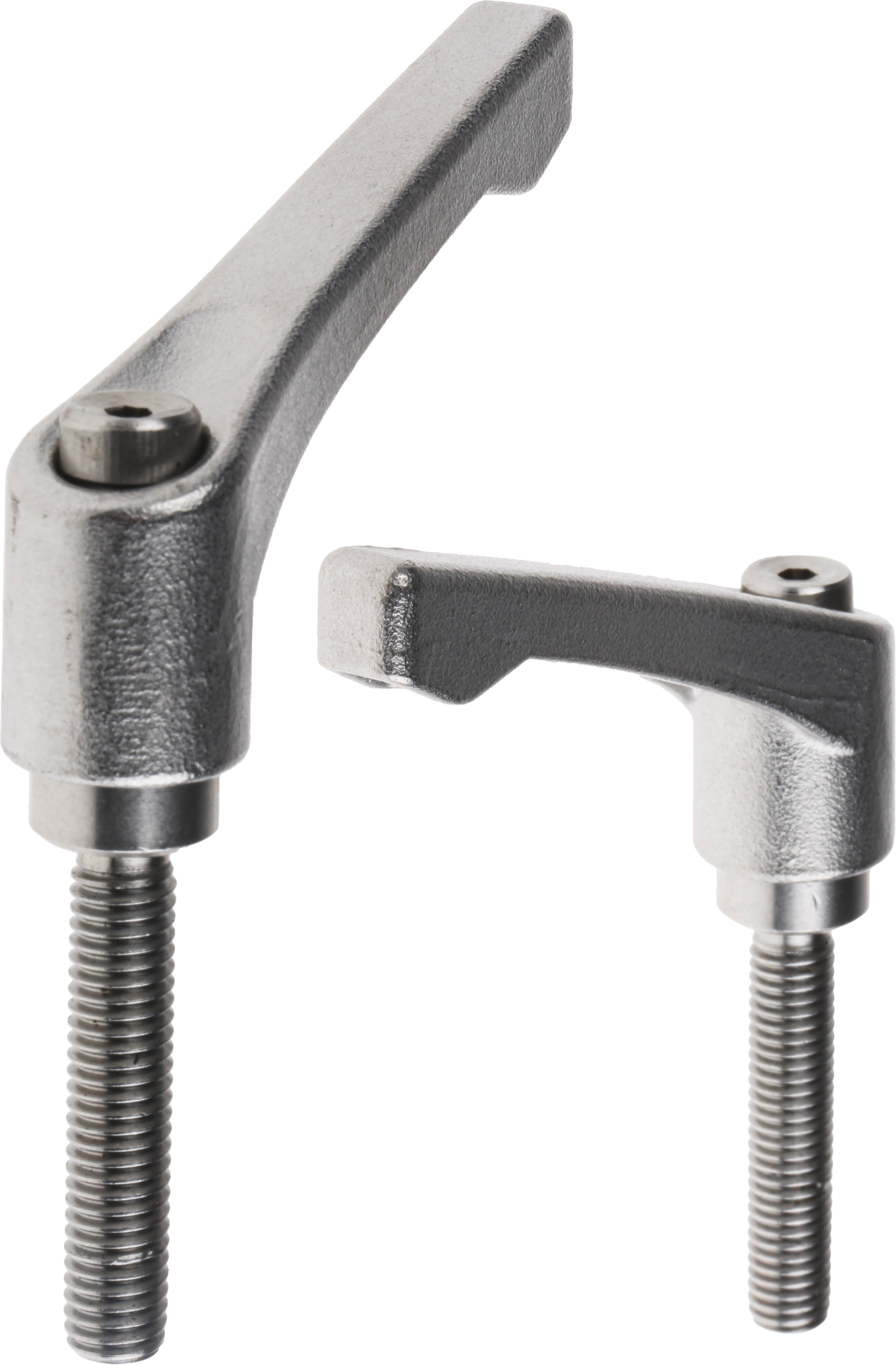 RS PRO Stainless Steel Clamping Lever, M8 x 40 mm