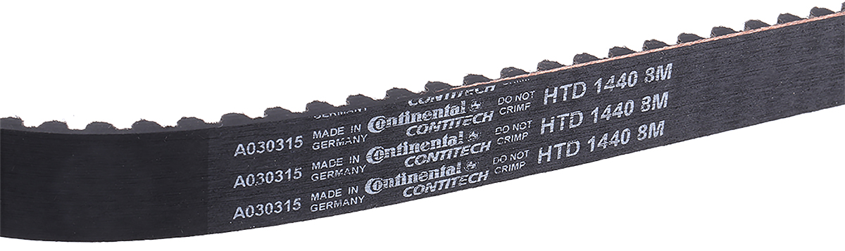 Contitech 1440 8M 20 Timing Belt 180 Teeth, 1.44 m Length, 20 mm Width