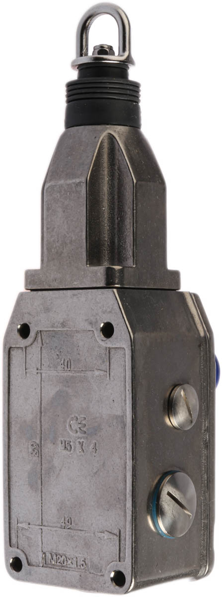 144021a IDEM GLS-SS Rope Pull Switch 239 mm, Straight, 2 NO/2 NC