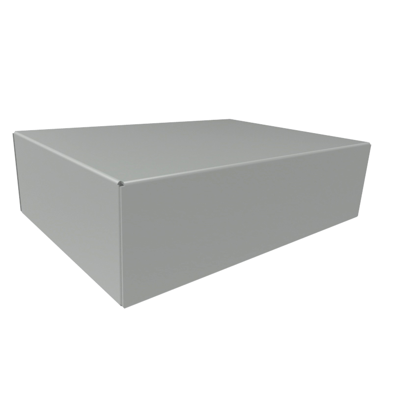 Hammond Steel Enclosure Chassis, 5 in H, 5in W, 14 in D, 177.8 mm L For Use With 1441 Series