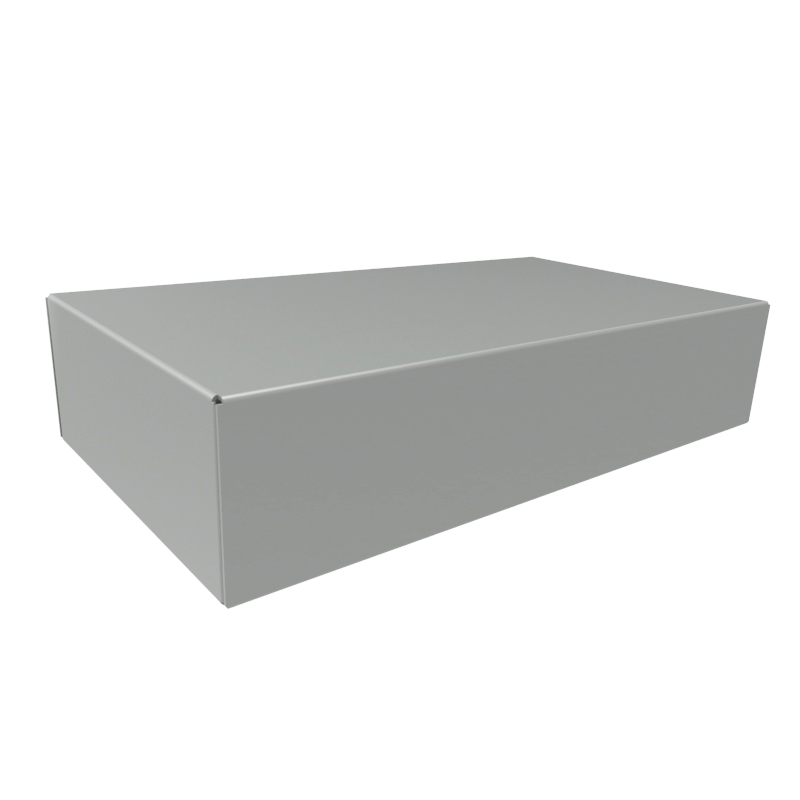 Hammond Steel Enclosure Chassis, 5 in H, 5in W, 228.6 mm L For Use With 1441 Series