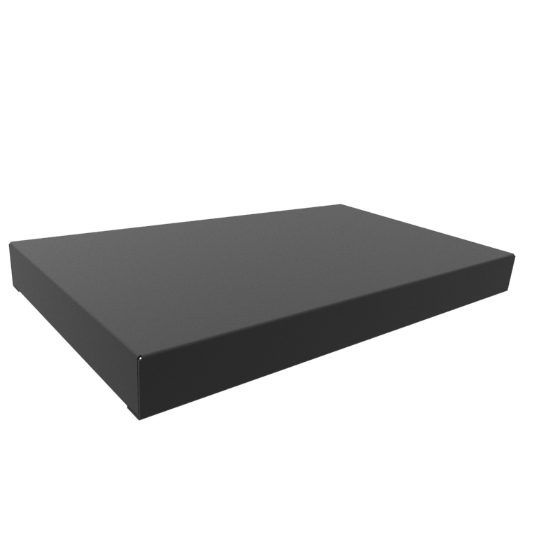 Hammond Steel Enclosure Chassis, 6 in H, 6in W, 254 mm L For Use With 1441 Series