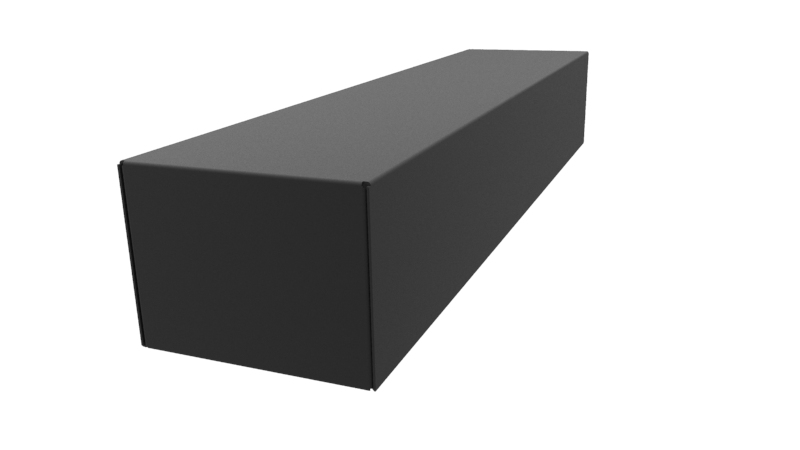 Hammond Steel Enclosure Chassis, 4 in H, 4in W, 14 in D, 431.8 mm L For Use With 1441 Series