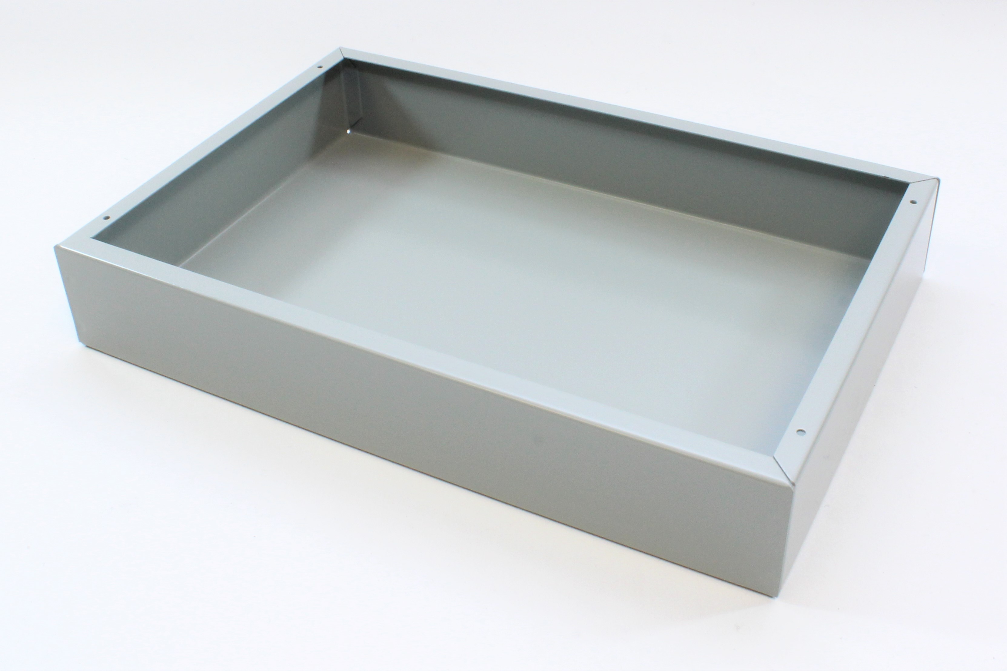 1441-22 Hammond 1441 Series Steel Enclosure Chassis, 51 mm H, 8in W, 203 mm D, 304.8 mm L For Use With 1441 Series