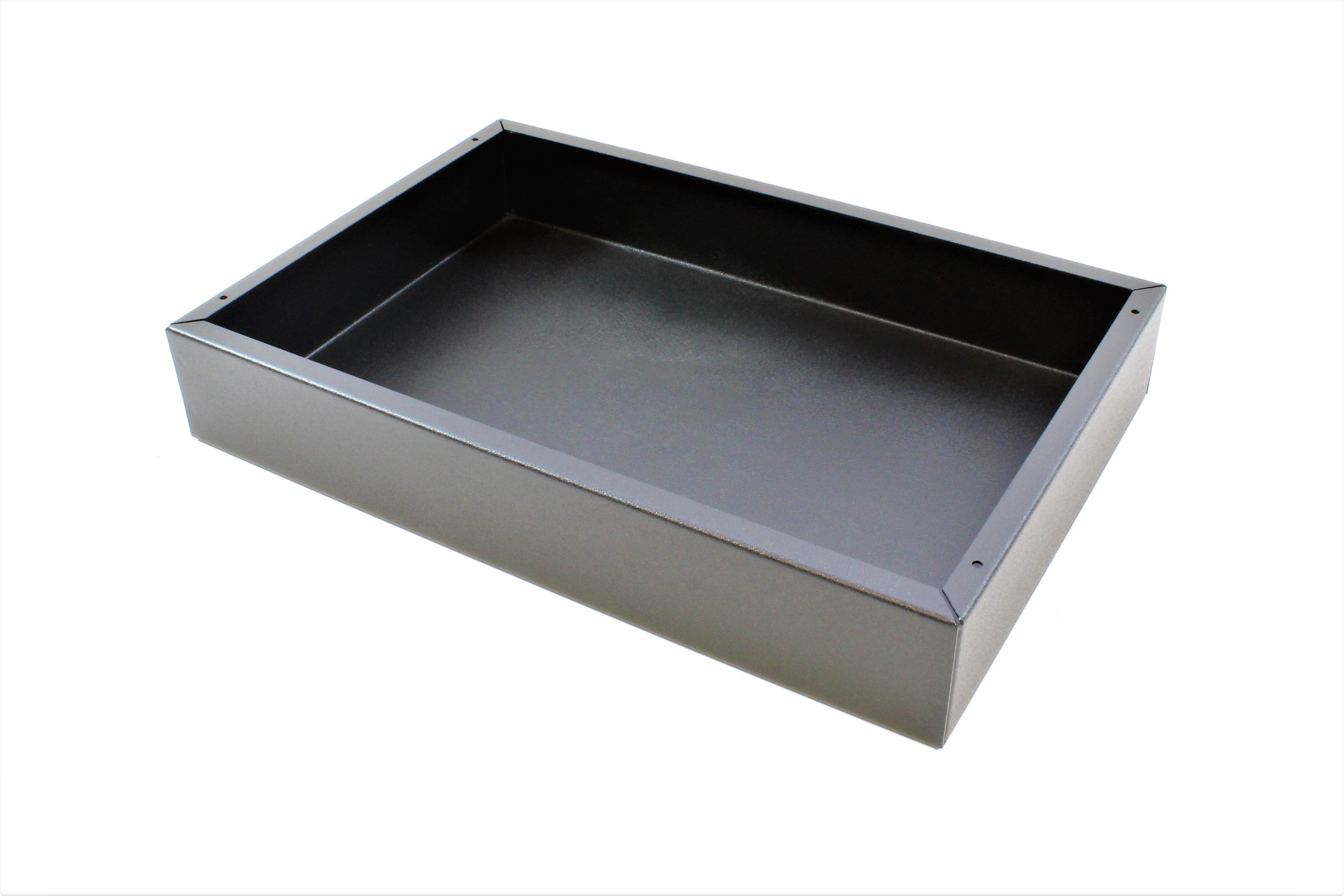 1441-22bk3 Hammond Steel Enclosure Chassis, 8 in H, 8in W, 304.8 mm L For Use With 1441 Series
