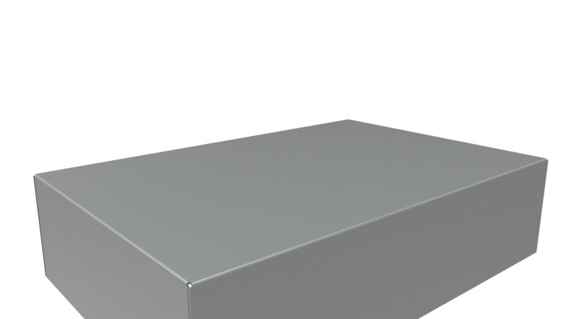 Hammond Steel Enclosure Chassis, 8 in H, 8in W, 304.8 mm L For Use With 1441 Series