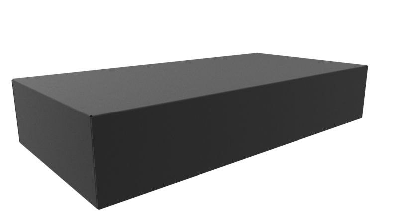 Hammond Steel Enclosure Chassis, 8 in H, 8in W, 406.4 mm L For Use With 1441 Series