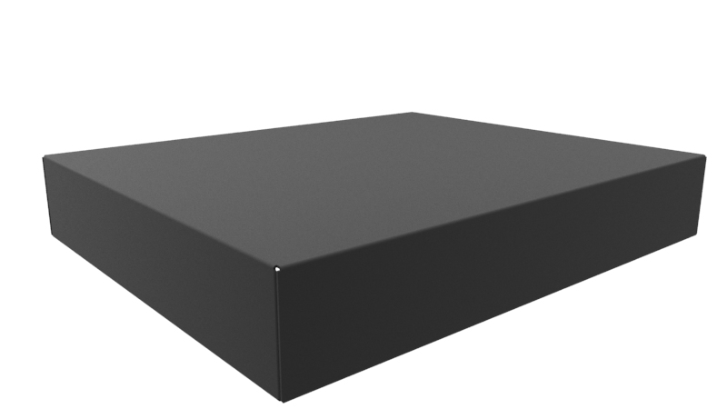 Hammond Steel Enclosure Chassis, 10 in H, 1in W, 304.8 mm L For Use With 1441 Series