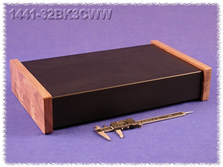 Hammond Steel Enclosure Chassis, 10 in H, 1in W, 14 in D, 431.8 mm L For Use With 1441 Series