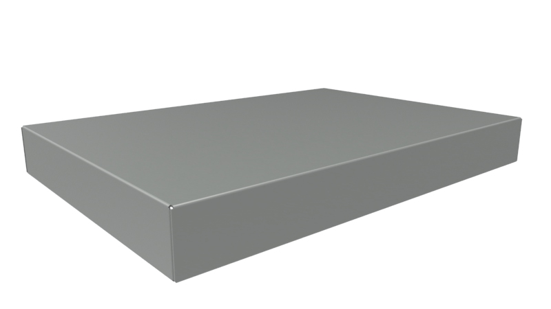 Hammond Steel Enclosure Chassis, 12 in H, 12in W, 431.8 mm L For Use With 1441 Series
