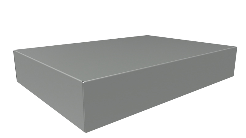 Hammond Steel Enclosure Chassis, 12 in H, 12in W, 431.8 mm L For Use With 1441 Series