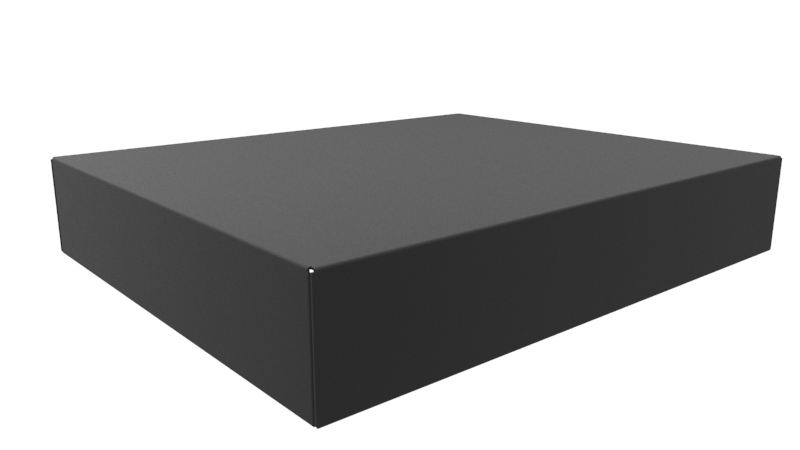 Hammond Steel Enclosure Chassis, 14 in H, 14in W, 431.8 mm L For Use With 1441 Series