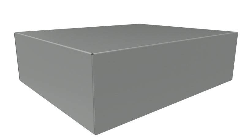 Hammond Steel Enclosure Chassis, 14 in H, 14in W, 431.8 mm L For Use With 1441 Series