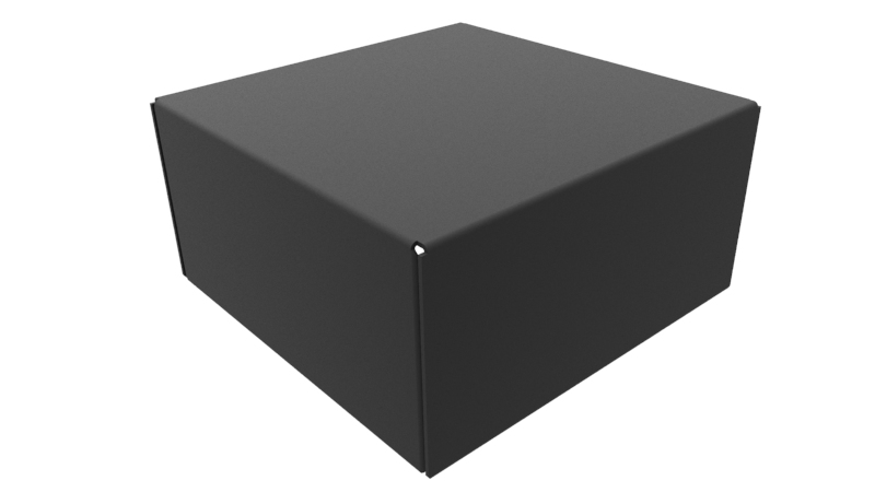 Hammond Steel Enclosure Chassis, 4 in H, 4in W, 101.6 mm L For Use With 1441 Series