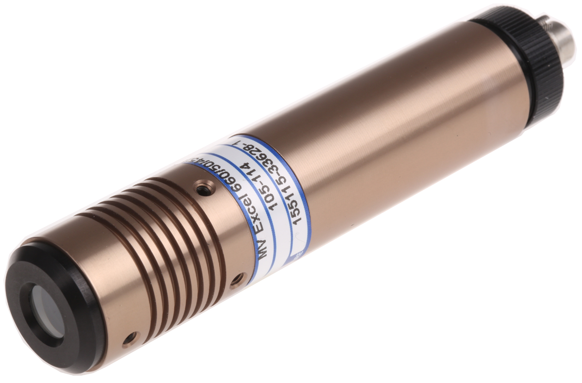 1445-07-000 Global Laser  Laser Module 660 nm 50 mW Modulating, Linear control Line pattern 5.5V 3.5 V
