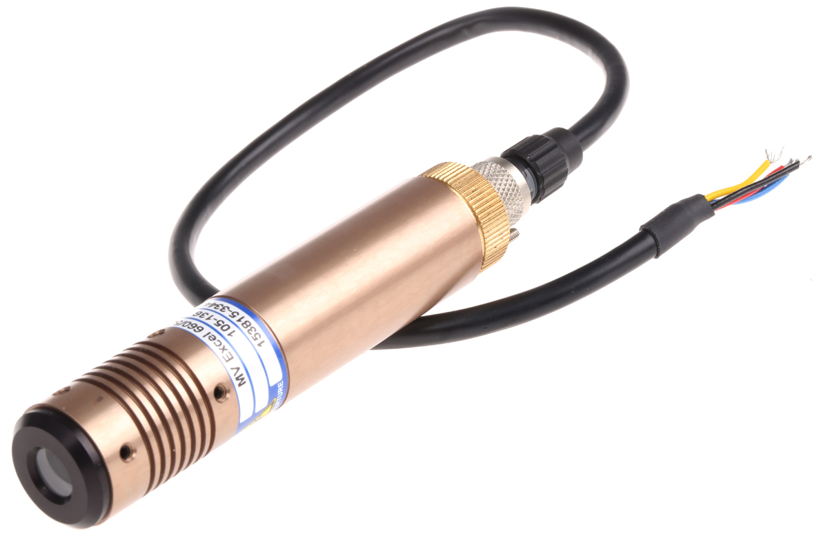Global Laser 1445-21-000 Laser Module 660 nm 50 mW Modulating, TTL control Line pattern 5.5V 3.5 V