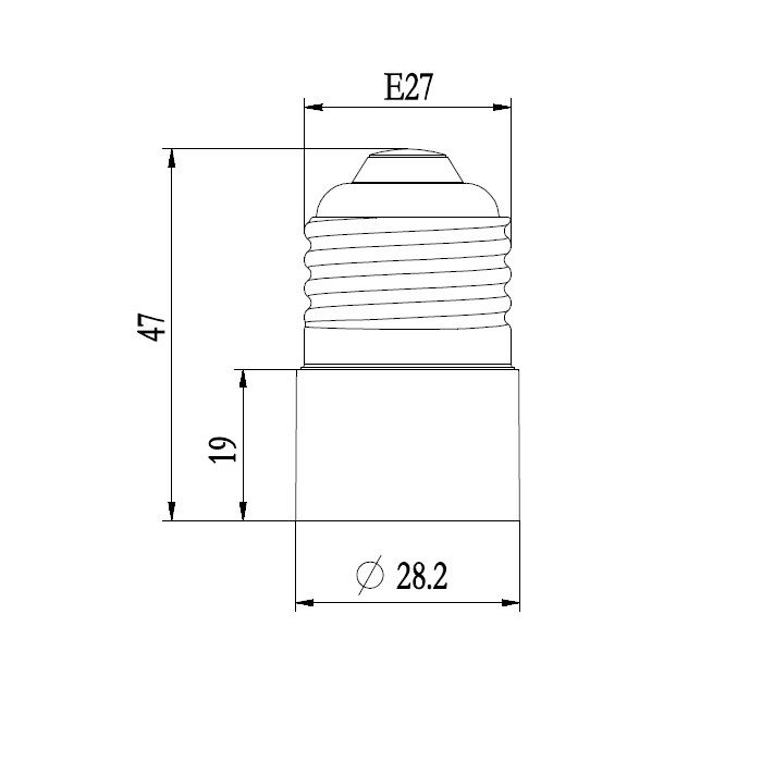144926 Bailey Electric & Electronics bv LED Lamp Holder E14 Screw Screw -