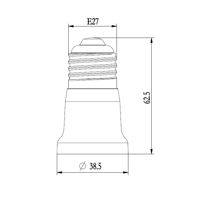 144928 Bailey Electric & Electronics bv LED Lamp Holder E27 Screw Screw -