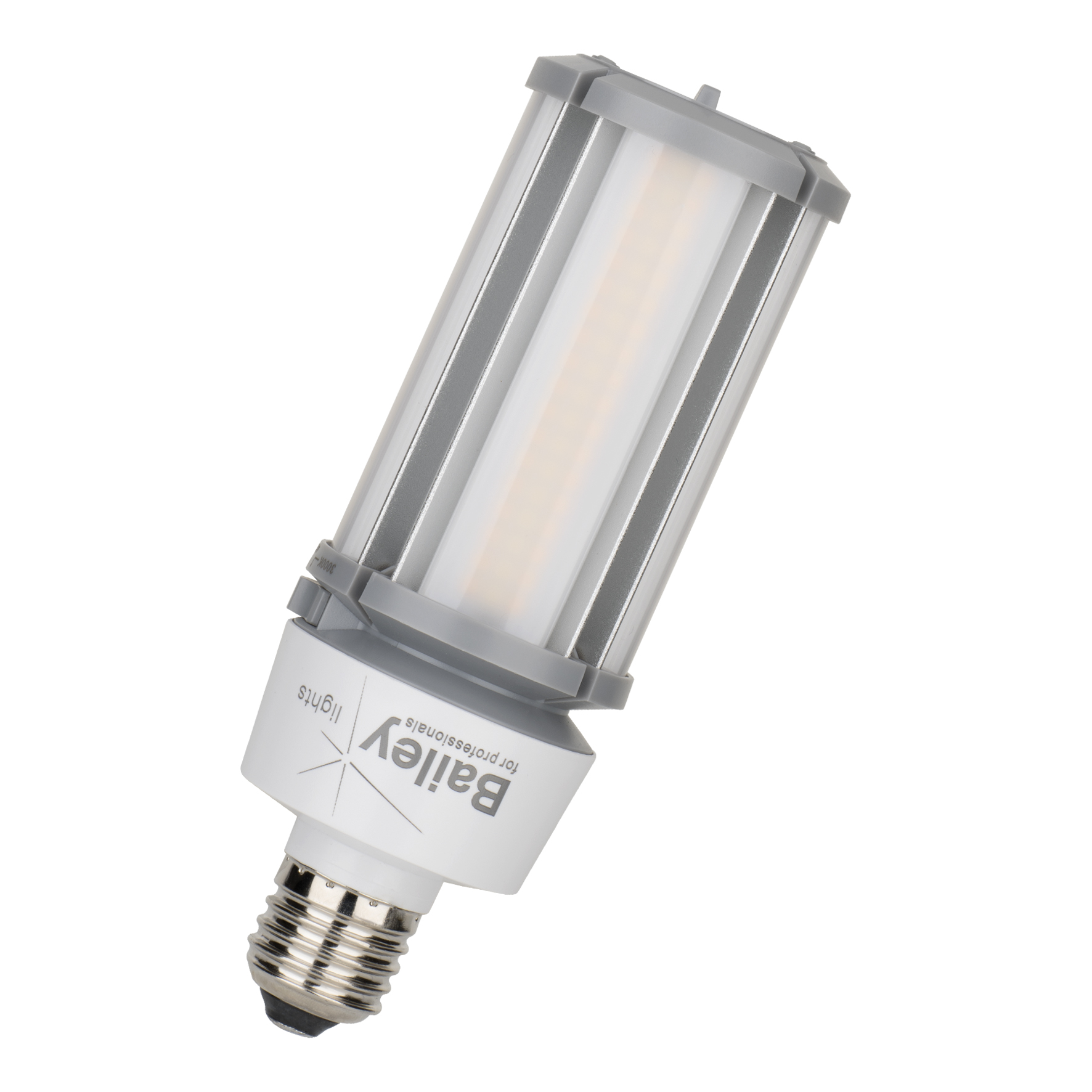 145400 Bailey Electric LED Corn E27 LED Corn Lamp, White, Clear, Single Ended shape