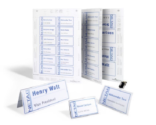 145502 Durable White Adhesive Address Blank Adhesive Label, Pack of 200 Per Pack