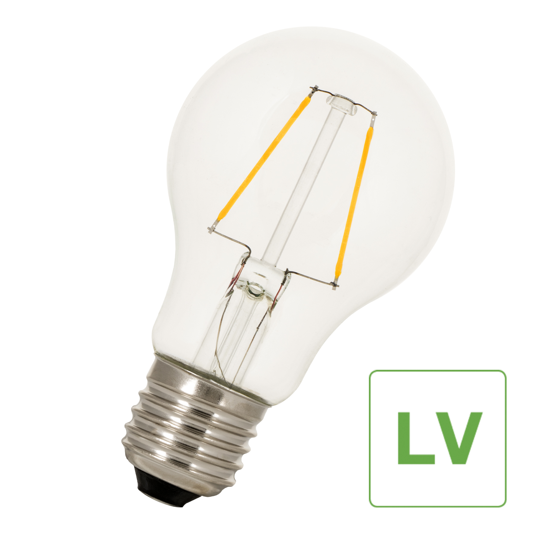 Bailey Electric Low Voltage LED Bulb E27 LED Bulbs, Warm White, Clear, Pear shape